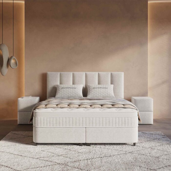 SO Opbergboxspring Linea Beige